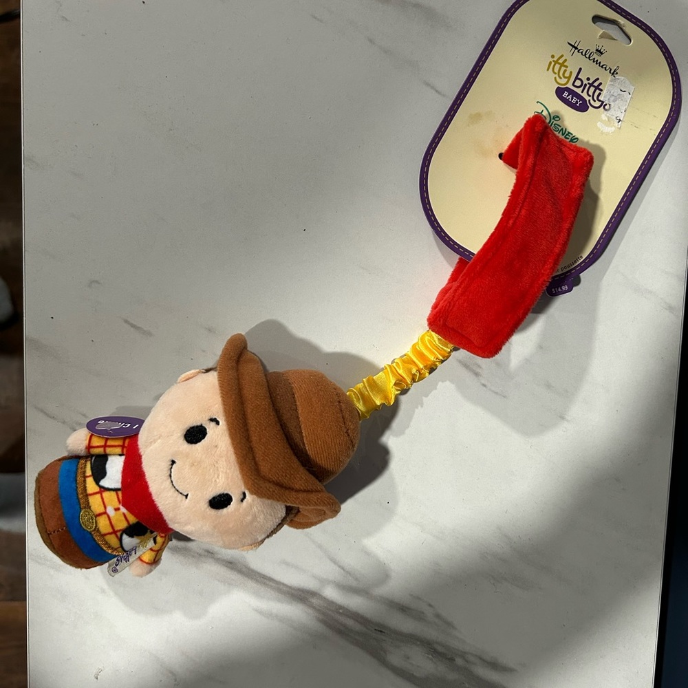 Disney Toy Story Woody Itty Bitty Baby rattle